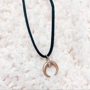 Adjustable Crescent Necklace